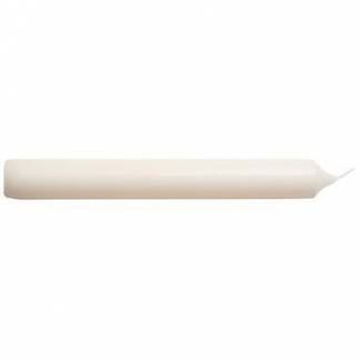 Antiklys &Oslash;21x175 mm Br&aelig;ndetid 6 timer Hvid