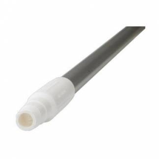 Skaft 126 cm med Gevind Aluminium Hvid
