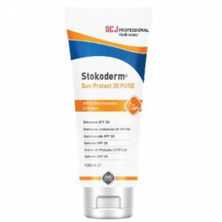Solcreme Lotion Stokoderm Sun Protect SPF30 Pure 100ml u Parabener/Farve/Parfume