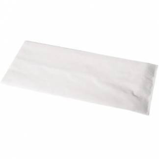 S&oslash;sygepose/Opkastpose L160xB55xH320mm Polypapir med Svejset bund Hvid