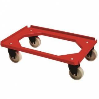 Tralle Mini Moove 60x40 cm 4 hjul Standard ABS PP R&oslash;d