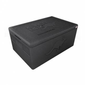 Termokasse K&aelig;nga 21 ltr 1/1 GN 60x40x18 cm med L&aring;g EPP Sort