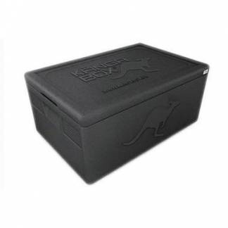 Termokasse K&aelig;nga 30 ltr 1/1 GN 60x40x23 cm med L&aring;g EPP Sort
