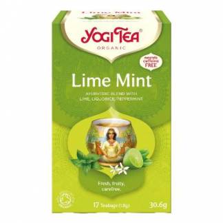 Te Yogi Lime Mint 6x17 breve &Atilde;&tilde;kologisk (DK-&Atilde;&tilde;KO-100)