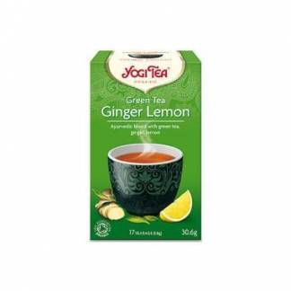 Te Yogi Green Ginger lemon 6x17 breve &Oslash;kologisk (DK-&Oslash;KO-100)