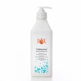 Vaskecreme DAX uden parfume til t&oslash;r hud til vask uden s&aelig;be pumpeflaske 600 ml