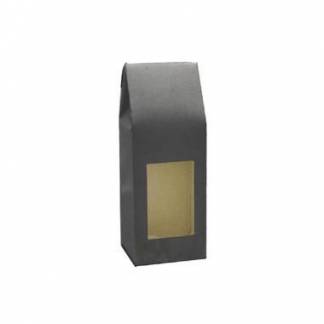 &AElig;ske 82x72x230 mm med Rude Mat sort Fix-Up pose 109021