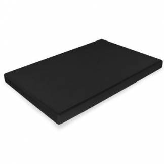 Sk&aelig;rebr&aelig;t 50x30x2 cm med F&oslash;dder Polyethylen Sort