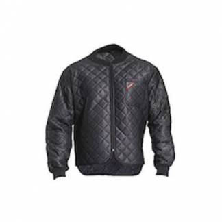 Termojakke FE quiltet str M med Brystlomme Sort