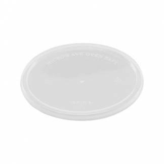 Plastl&aring;g &Oslash;120 mm Rund Klar PP