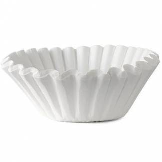 Sk&aring;lfilter Catersource TCF &Oslash;250/&Oslash;110xH70mm 100 stk papir Svanem&aelig;rket hvid