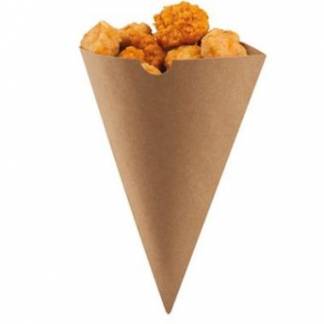 Kr&aelig;mmerhus 182x182 mm Karton Brun OMPAK 10 pk x 100 stk/krt