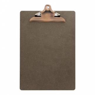 Menukortholder Securit Clipboard 23x34 cm brun