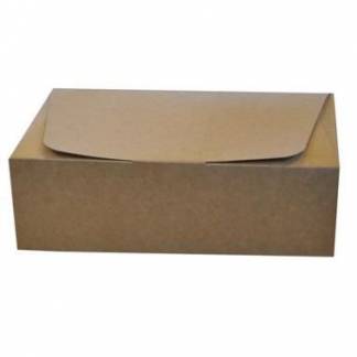 Transportboks 275x170x90 mm Kraft Brun/Hvid