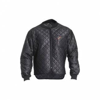 Termojakke FE quiltet str XL med Brystlomme Sort