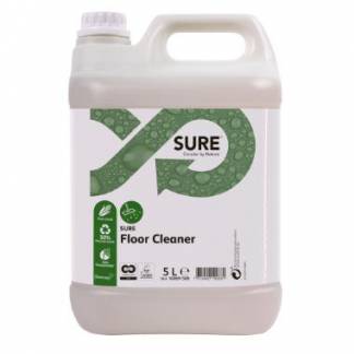 Gulvreng&oslash;ring Sure Floor Cleaner 5ltr Ecolabel/C2C uden Parfume Manuel/Maskine