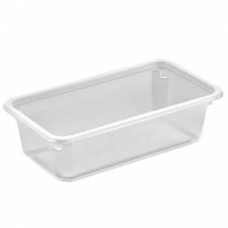 Plastbakke Kageboks K2182-1F 1-rum 605 ml 179x98x50 mm PP Klar