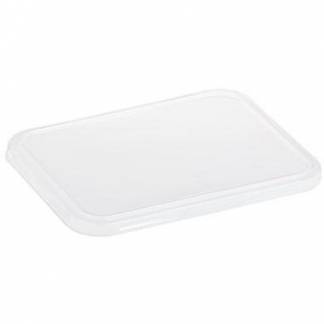Plastl&aring;g 227x178 mm Bionedbrydelig PLA til bagasse bakker 227x178 mm Klar