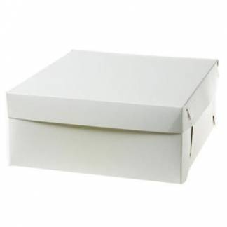 Kage&aelig;ske fold selv bund til h&oslash;j bund/lav top-model L280xB280xH120mm pap hvid