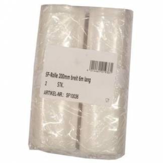 Vacuumpose 200 mmx6 m 90 my p&aring; Rulle med Ru overflade