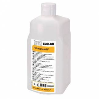 H&aring;nds&aelig;be Flydende Manosoft til Levnedsmiddelbranchen uden Farve/Parfume 1 ltr