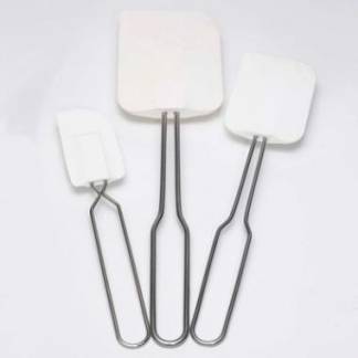 Dejskraber 32 cm Flad Rustfri st&aring;l T&aring;ler 225C