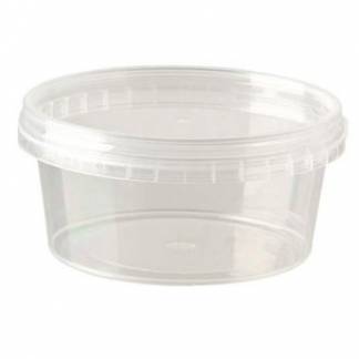 Plastb&aelig;ger 180ml &Oslash;92xH44,5mm Rund PP Klar