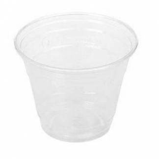 Plastglas 30 cl &Atilde;&tilde;96 mm Bionedbrydelig PLA Klar til Dessert