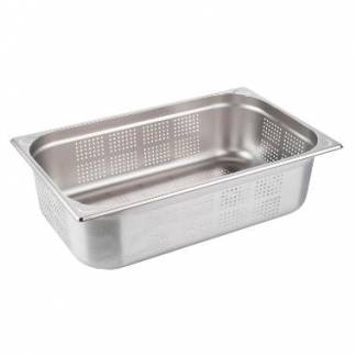 Kantine 1/1 GN 20 ltr 53x32.5x15 cm Perforeret Rustfrit st&aring;l