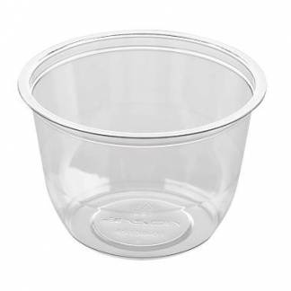 B&aelig;ger M 0095-1K  300 ml 8 oz &Oslash;95x63 mm Rund OHCO APET Klar