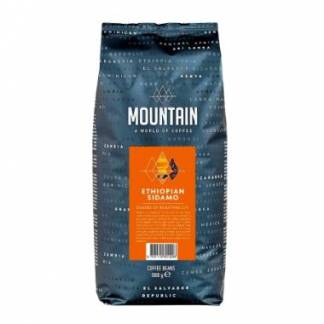 Kaffe BKI Mountain Etioptisk Sidamo Hele b&oslash;nner 1 kg