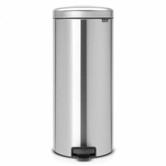 Pedalspand Brabantia Newlcon 30 ltr Fingerprintproof St&aring;l/Plast Mat St&aring;l
