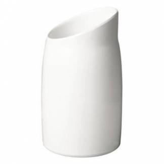 Dressingkrukke &Oslash;12x21.5 cm Melamin Hvid
