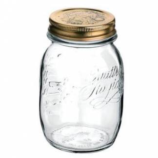 Sylteglas Quattro Stagioni 500 ml &Oslash;9x13.6 cm med L&aring;g