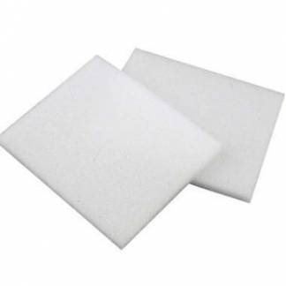 Vaskesvamp engangs L160xB60xH30mm skum hvid