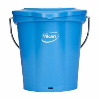 Spand Vikan Hygiejne 6 ltr Bl&aring; Reng&oslash;ring/f&oslash;devarekontakt