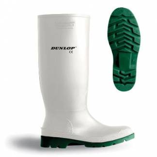 Gummist&oslash;vler Dunlop Pricemastor str. 41 Hvid/Gr&oslash;n