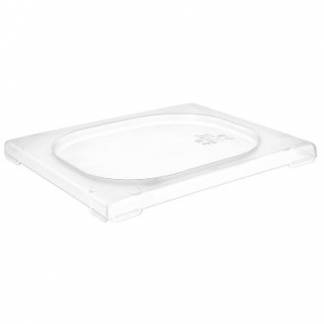 L&aring;g 1/6 GN til Kantine Polypropylen klar