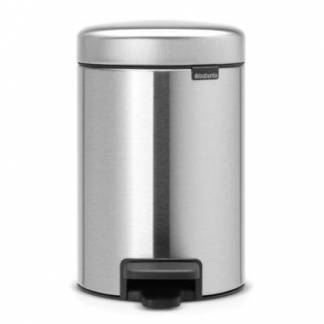 Pedalspand Brabantia Newlcon 3 ltr Mat st&aring;l FPP