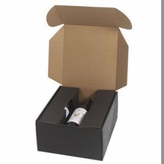 Gave&aelig;ske 340x300x173mm mellem sort Fragment