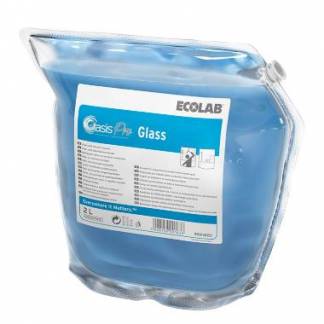 Glasrens/Universalreng&oslash;ring Oasis Pro Glass med Parfume 2 ltr Bl&aring;