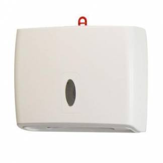 Dispenser H&aring;ndkl&aelig;deark Pristine Lille D13.2xB30.5xH25.9cm Plast Hvid