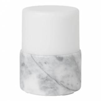 Lysholder Bright &Oslash;75x105 mm til Duni LED lys Gr&aring; Marmor