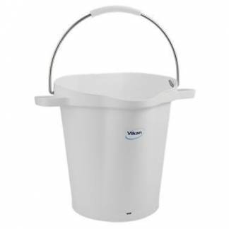 Spand Vikan Hygiejne 20 ltr Hvid Reng&oslash;ring/f&oslash;devarekontakt