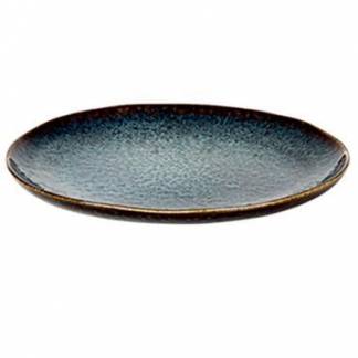 Tallerken Eccentric Petrol &Oslash;28 cm Flad Stent&oslash;j