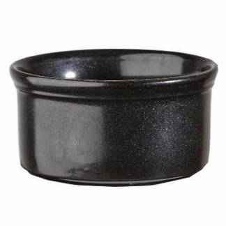Ramekin Cookware 19.5 cl &Oslash;9 cm Porcel&aelig;n Metallic sort