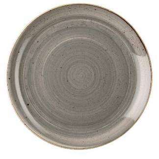 Tallerken Coupe Stonecast &Oslash;26 cm Porcel&aelig;n Gr&aring;