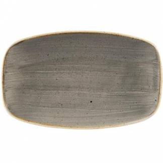 Serveringsfad Stonecast 30x19.9 cm Porcel&aelig;n Gr&aring;