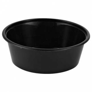 B&aelig;ger 300 ml &Oslash;120x40 mm Rund PP Sort