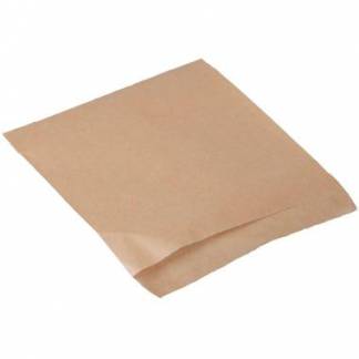 Burgerlomme stor 150x160 mm 40 gr Kraft Brun